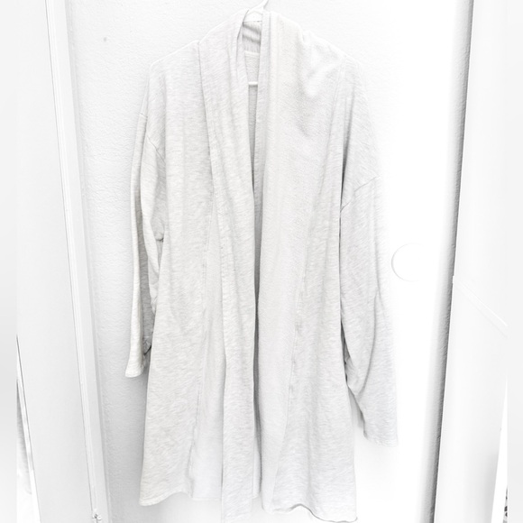 Joah Brown Oversized Cardigan Gray - Picture 2 of 4